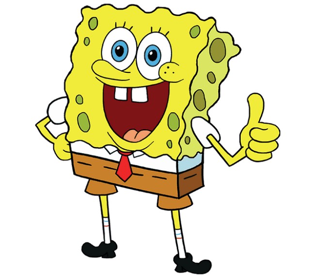 How To Draw Easy Spongebob