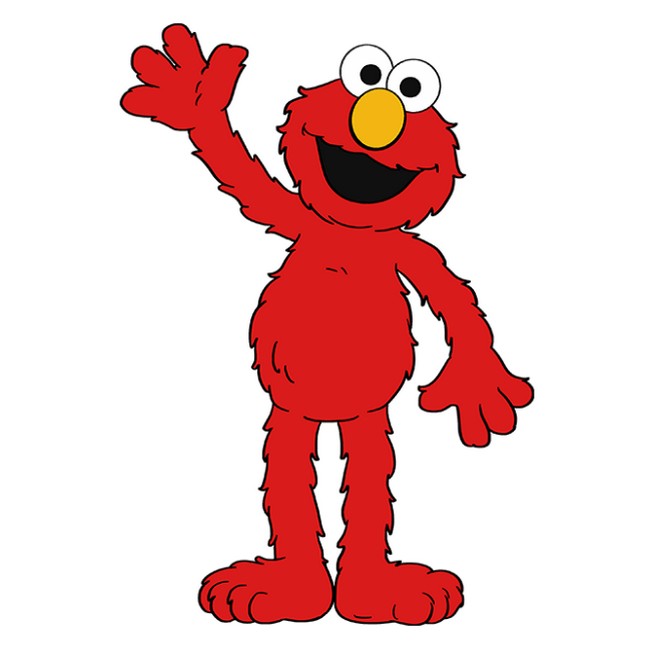 How to Draw Elmo from Sesame Street