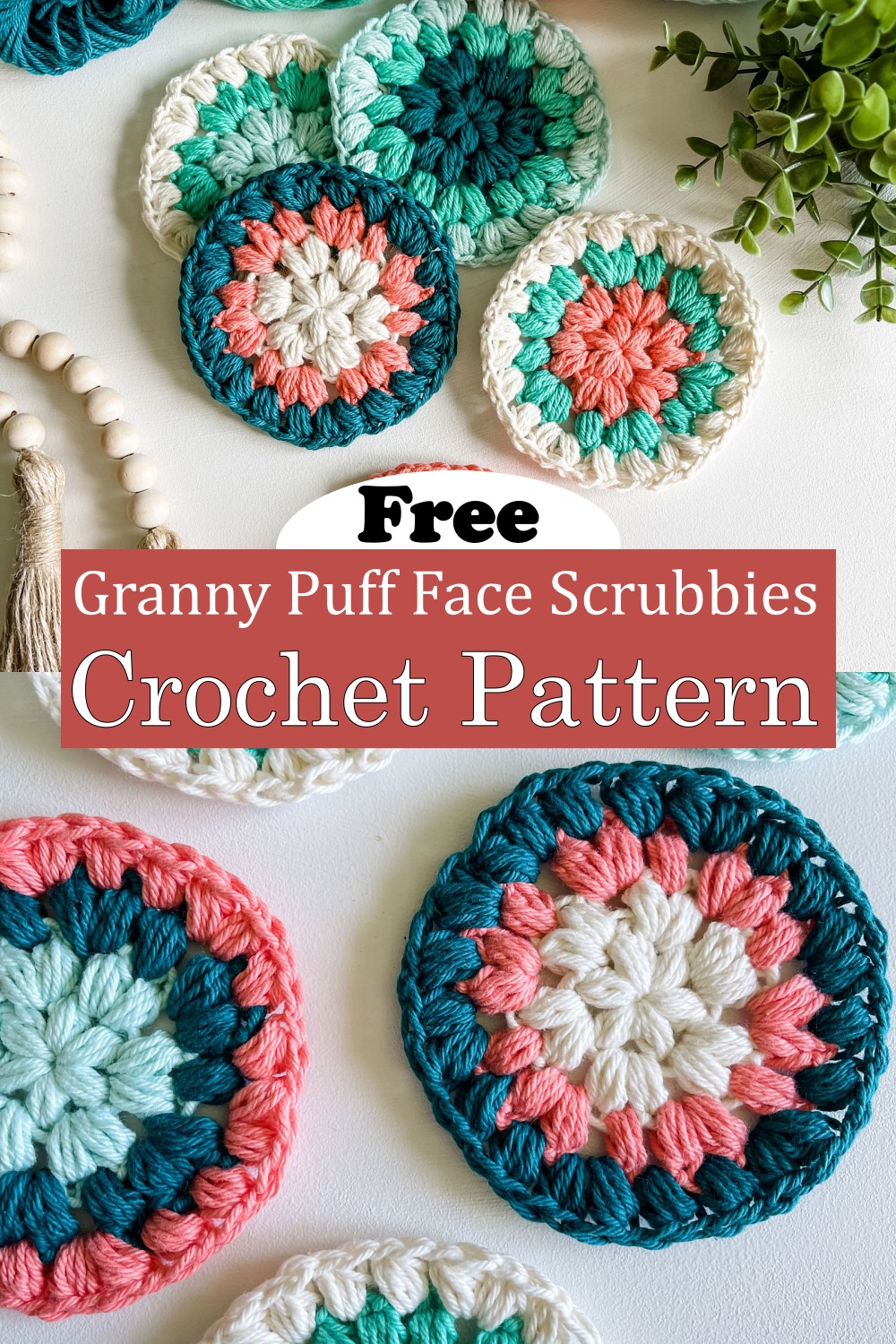 Granny Puff Face Scrubbies