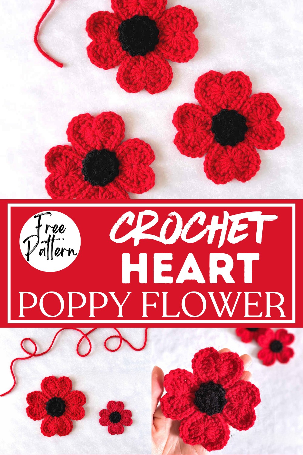 Heart Poppy Flower