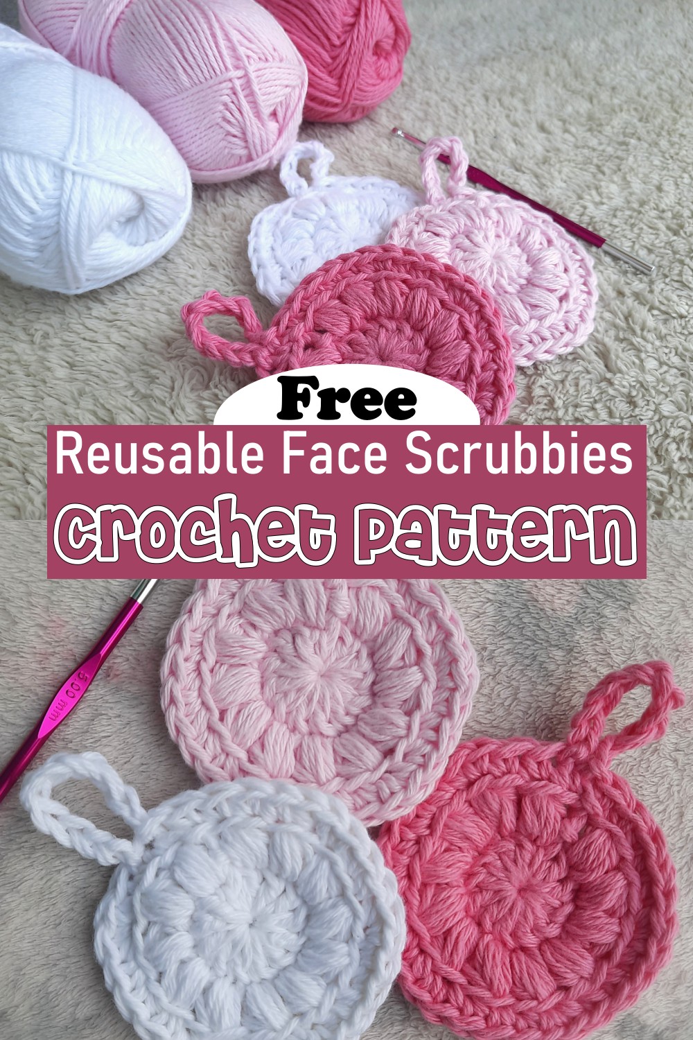 Reusable Face Scrubbies