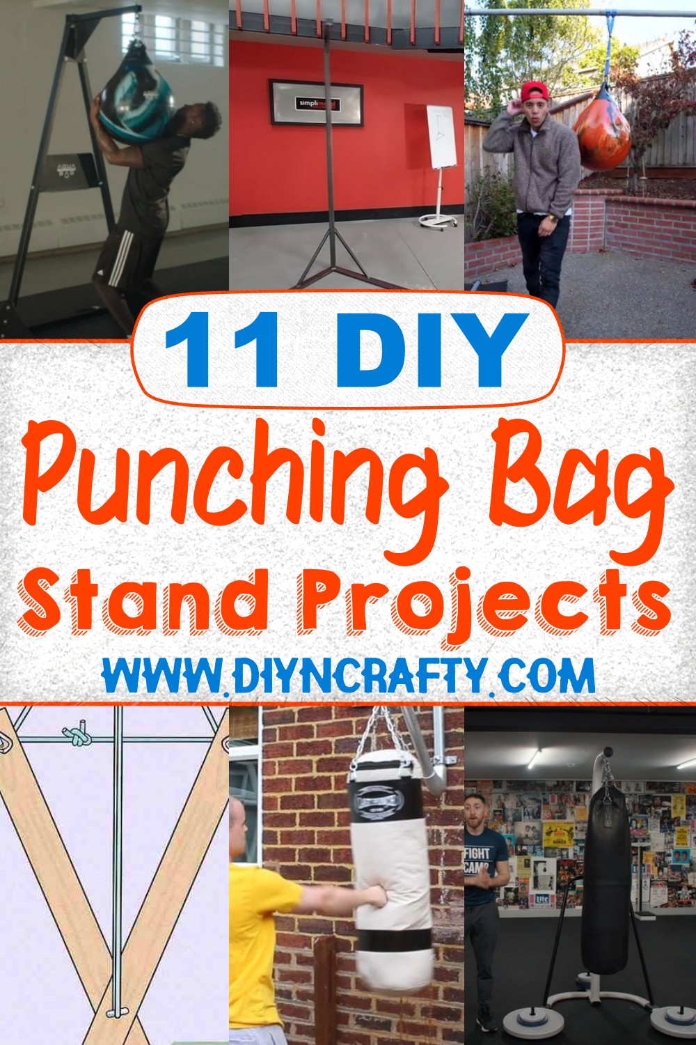 11 DIY Punching Bag Stand Projects To Make Today