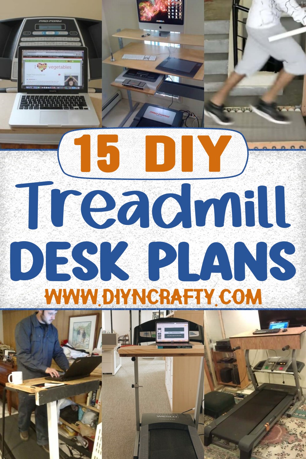 15 DIY Treadmill And Desk Plans