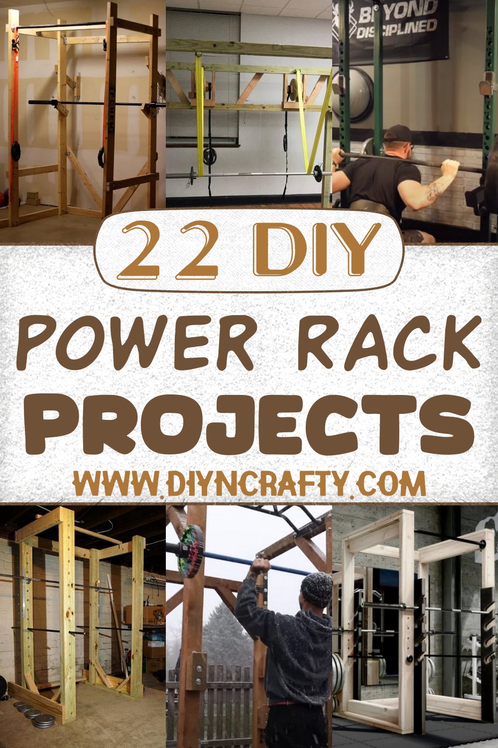 22 DIY Power Rack Projects For Weight Lifter