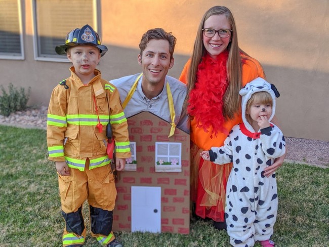 Firefighter Group Costume For Halloween