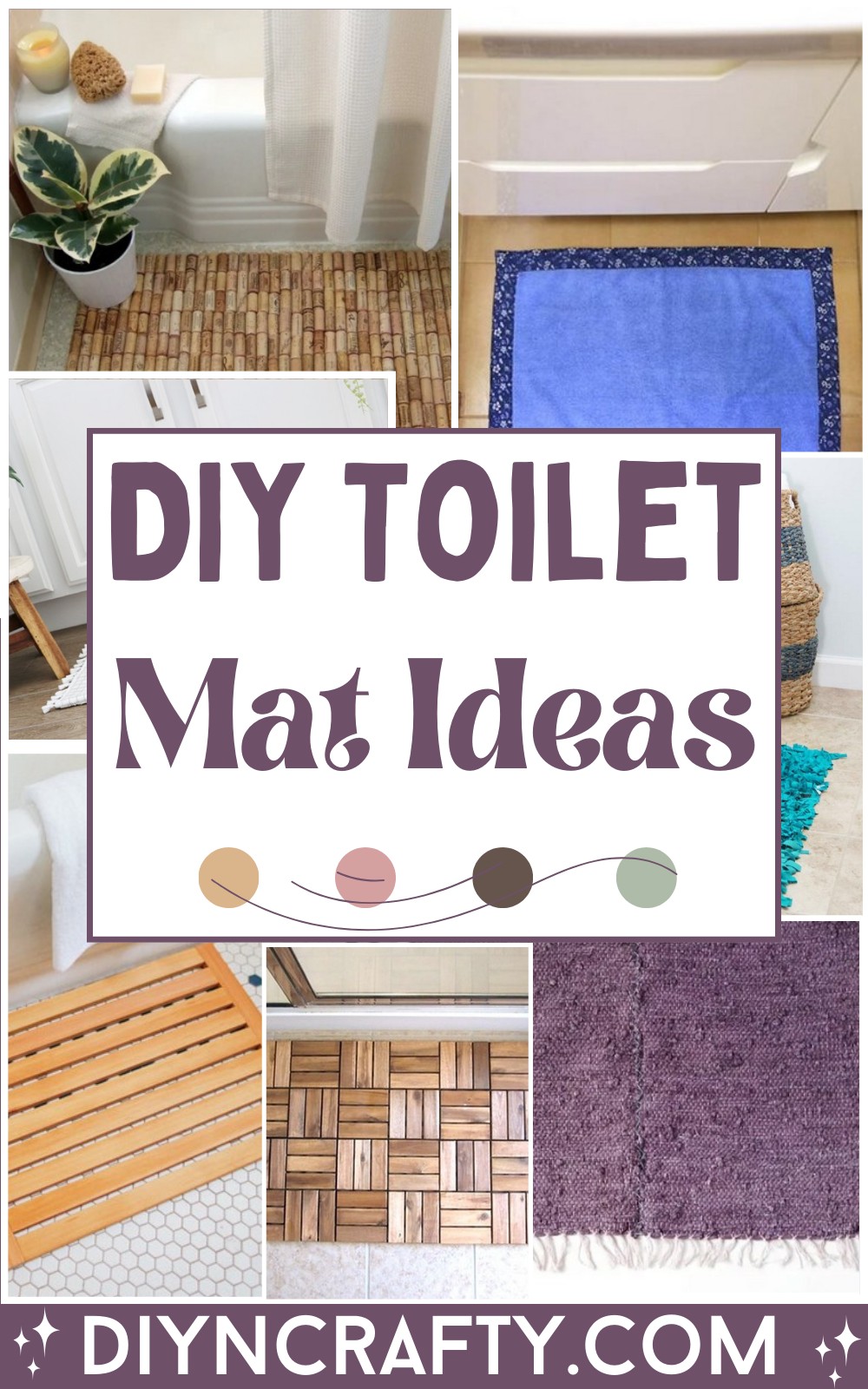 15 DIY Toilet Mat Ideas For Everyone To Try