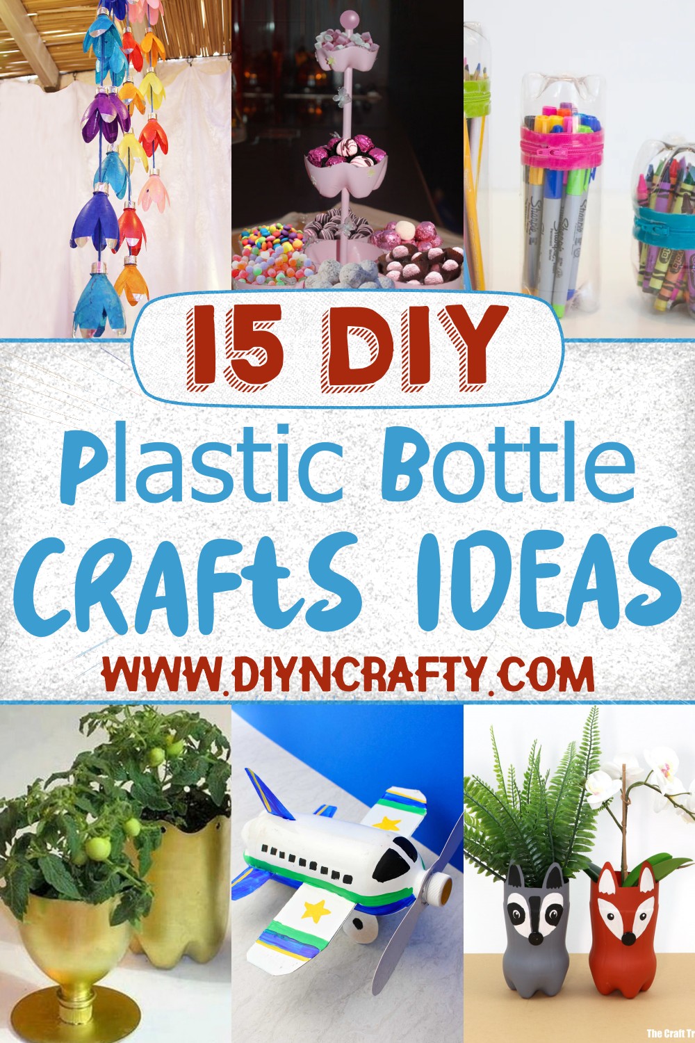 75 Inspiring Craft Ideas Using Plastic Bottles - FeltMagnet