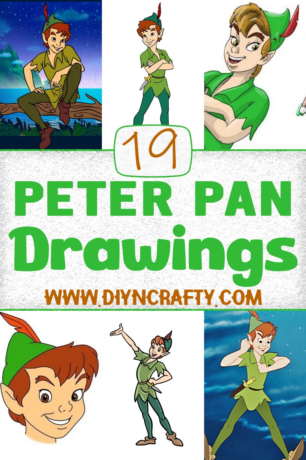 19 Peter Pan Drawing Ideas For Fairy Tale Fans