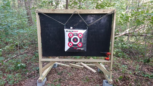 Backyard Archery Target Backstop