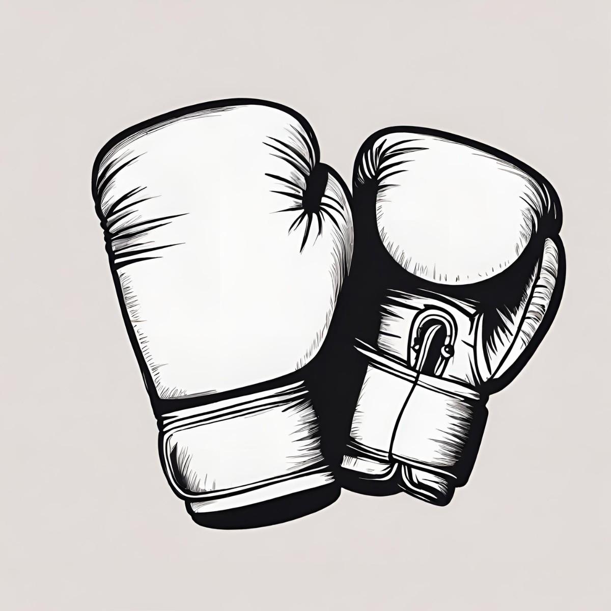 Boxing Gloves Drawing