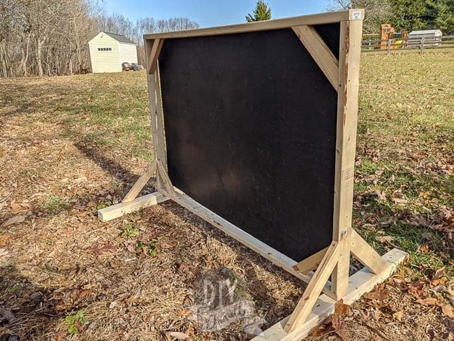 DIY Archery Backstop For A Home Archery Range