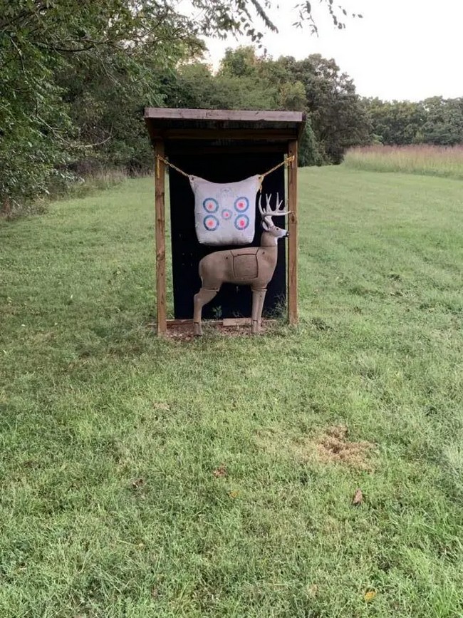 DIY Archery Backstop