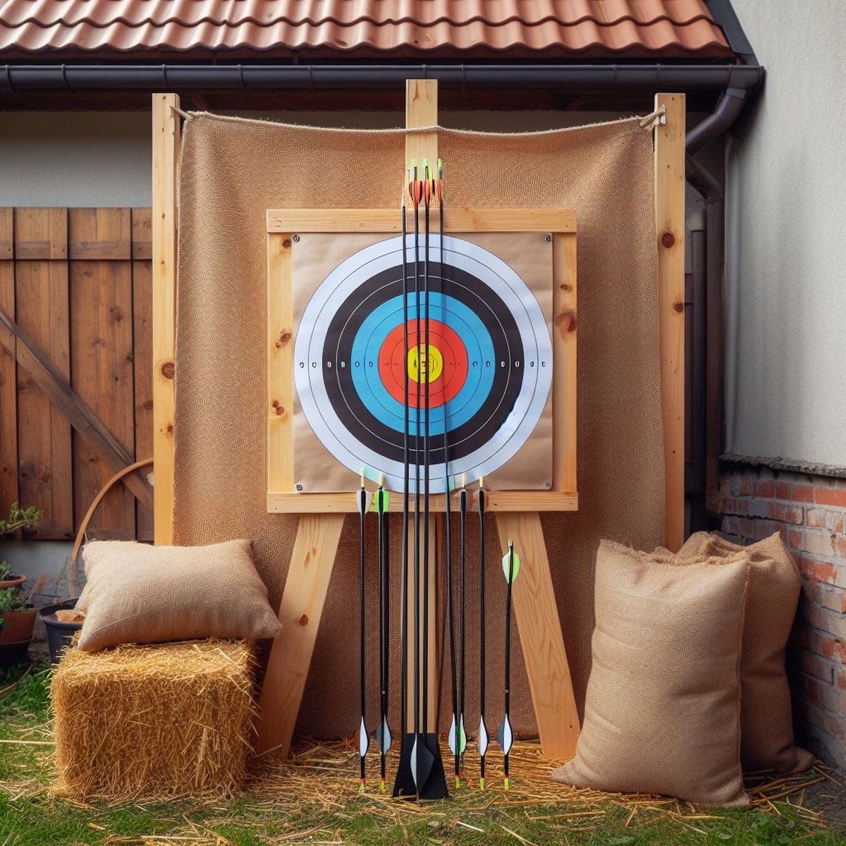 10 Diy Archery Backstop Plans To Save You And Arrows Diyncrafty