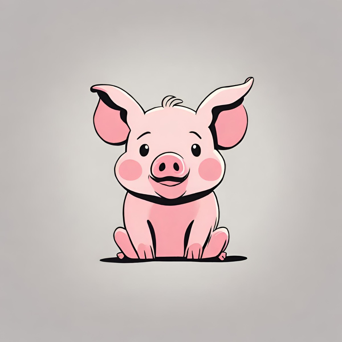 Piglet Drawing